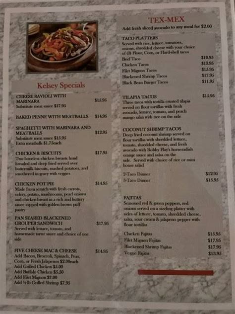 kelseys roadhouse|krh kelsey road house menu.